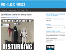 Tablet Screenshot of michellecfitness.com